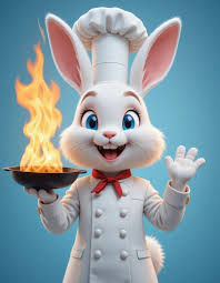 Rabbit Chef Stock Illustrations