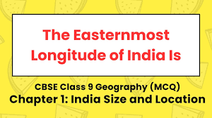 What Is The Easternmost Longitude Of India ? \( 0^{\Circ}= \) \( \Equiv 9:  \) - Youtube