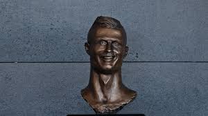 The statue of the portuguese footballer, built at the juventus player's museum in funchal has somehow managed to bring people's attention to his not too long ago, an absurd bronze statue of cristiano ronaldo at the madeira international airport had given fans a good laugh, seems like. Cristiano Ronaldo S New Bronze Bust Is Turning Heads The Two Way Npr