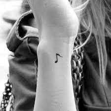 Selena Gomez Quaver Temporary Tattoo Set Of 3 Etsy Small Music Tattoos Tattoos Music Note Tattoo