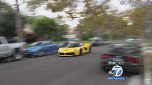 Ferrari racing in beverly hills. Diplomatic Immunity Not Likely For Man Who Raced Ferrari Through Beverly Hills Abc7 Los Angeles