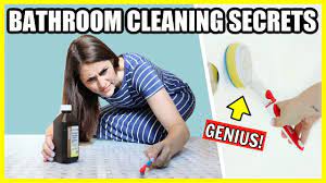 Genius Hacks For Cleaning The Bathroom Cleaning Tips For The Trickiest Parts Of Your Bathroom Youtube Cleaning Hacks Cleaning Household Hacks