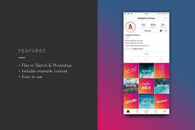 Instagram Mock Ups Mocking Sketch Photoshop Instagram