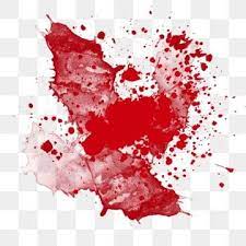 Watercolor Red Bloodstain Splashing Ink Png And Psd Watercolor Red Flower Png Images Splash Images