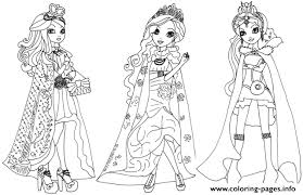 Pin by kitten weatherly on 2 color ever after high. Ever After High Legacy Day Coloring Pages Printable