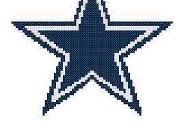 Modern cross stitch pattern arrows bright colours tribal blue olive green orange aztec geometrical hoop art gift. Counted Cross Stitch Pattern Dallas Cowboys Logo The Cross Stitch Guy