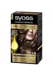 Dos colores que se parecen. Syoss Tinte Oleo Intense 5 10 Castano Claro Perfumeriasjd