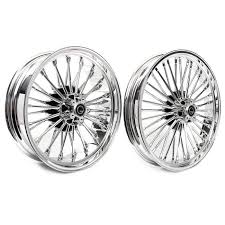 The thunderbike spoke wheel combines noble 15 spoke style with a sporty look. Fat Spoke Wheel Set For Harley Davidson Road Glide Special Ultra Front 16x3 5 Rear 16x3 5 Chrome Buy Here