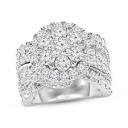 Lab-Created Diamonds by KAY Multi-Diamond Center Engagement Ring 5 ...