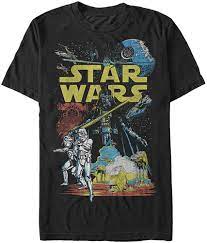See more ideas about star wars tshirt, star wars, star wars shirts. Star Wars Men S Rebel Classic Graphic T Shirt Amazon Com