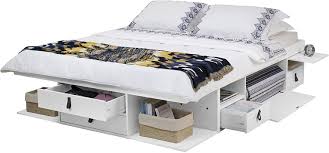 Nowadays, though, the beds approached the ground, almost at precisely exactly the exact identical height as conventional beds and are constructed to withstand just one mattress. Memomad Bali Storage Platform Bed Full Size Off White Memomad Store