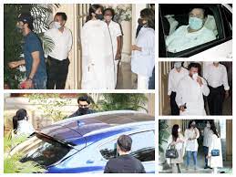 Rajiv Kapoor Prayer Meet Ranbir Kapoor Alia Bhatt Arjun Kapoor Saif Ali Khan And Other Bollywood Celebs Attend Hindi Movie News Times Of India