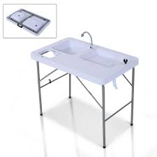 Portable Camping Table Sink Faucet Folding Fishing Cleaning Bbq Hunting Outdoors All Proceeds Go To Help Th Camping Sink Outdoor Camping Kitchen Camping Table