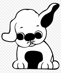 Dogs coloring pages for kids. Puppy Clip Art At Clker Valentines Puppies Color Pages Free Transparent Png Clipart Images Download