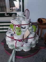 Klopapiertorte Mit Kuchenrollen Und Kuchenwerkzeug Klopapiertorte Geschenk Einzug Geschenkideen