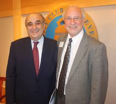 Minister Fady Abboud, the Lebanese Minister of Tourism at Cleveland City  Club