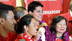 Rousing welcome for Singapore Olympic star Schooling