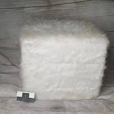 Why should you choose only the best one? Custom Ivory Faux Fur Storage Ottoman Omega S Mother