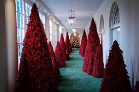 Melania Trump Is Already Working On This Year S White House Christmas Decorations White House Christmas White House Christmas Tree White House Christmas Decorations