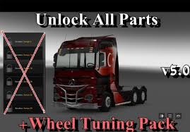 This mod unlocks all accessory parts at level 0. Unlock All Parts Truck Trailers V 2 0 Gamesmods Net Fs19 Fs17 Ets 2 Mods