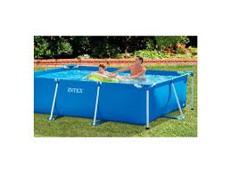 Piscine Intex Hors Sol Tubulaire Metal Frame Junior Rectangle Piscine Center Net