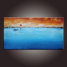 60 easy and simple landscape painting ideas. Abstract Artwork Sunrise Painting Acrylic Canvas Painting Contempor Homepaintingdecor
