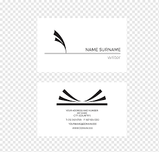 In short, an impressive card should have its design simple, to. Business Card Design Visiting Card Logo Simple Business Cards Template Text Business Vector Png Pngwing