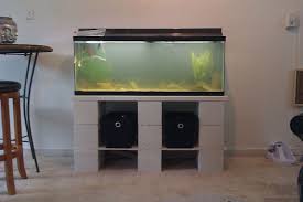 Pink Aspen Projects Diy Cinder Block Aquarium Stand Fish Tank Stand Aquarium Stand Tank Stand