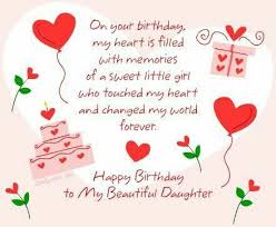 Beautiful Happy Birthday Wishes To My Girlfriend Happy Birthday To My Beautiful Daughter The Jenny Girl Happy Birthday Quotes For Daughter Birthday Greetings For Daughter Birthday Wishes For Daughter