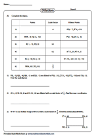 Name date tons of free math worksheets at. Dilations Worksheet Answer Key Promotiontablecovers