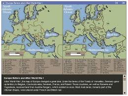 A Map Of Europe Before And After The Great War Also From The Results Of The Treaty Of Versailles History Lessons Teaching History Geography Lessons