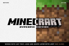 Here's how to download minecraft java edition and minecraft windows 10 for pc. Minecraft Text Effect Free Download Logo Style Hyperpix