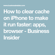 How To Clear The Cache On Your Iphone To Free Up Storage Space And Help It Run Faster Iphone Life Hacks Iphone Information Iphone