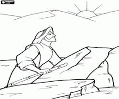 Jesus overcomes temptations coloring pages: Bible New Testament Coloring Pages Printable Games