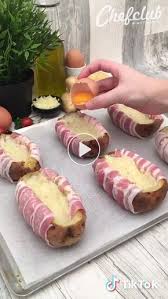 La Pomme De Terre Au Plat L œuf A La Patate Recettes De Cuisine Pommes De Terre Farcis Au Four Pomme De Terre Au Four