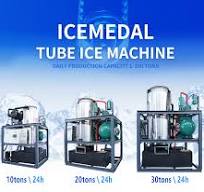 Automatic 20 Tons Per Day Industrial Integrated Ice Tube ...