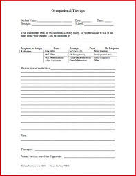 Home Program Forms Pediatric Therapy Occupational Therapy Therapy