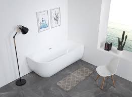 Raumspar badewanne 170 x 90 x 45 cm andra rechts / links. Freistehende Raumsparbadewanne Lena Corner Acryl Weiss Glanzend Einbau Rechts 170 X 75 Cm Standarmatur Wahlbar