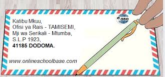 Thank you for your consideration. Tamisemi Sample Of Application Letter And Detailed Cv Mfano Wa Barua Na Maelezo Binafsi Cv Expresstz Com