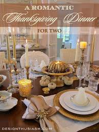 Fall Entertaining A Romantic Thanksgiving Dinner For Two Thanksgiving Table Decorations Thanksgiving Dining Room Table Thanksgiving Table Settings