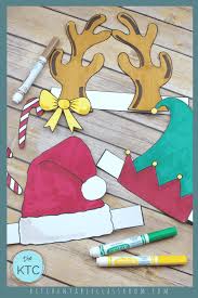 With customized characters, you have chance to color among us images with many skins, hats and pets. Christmas Hats To Print And Color The Kitchen Table Classroom
