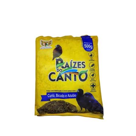 RACAO PARA PASSAROS -CURIO, BICUDO E AZULAO - 500G