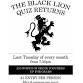 Black Lion Quiz  event image