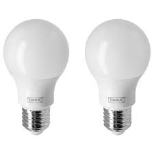 Ryet Led Bulb E26 800 Lumen Globe Opal Ikea