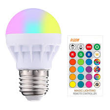 Lampada Changeable Colorful Rgbw Led Lamp With Ir Remote Control Memory Mode Buy At A Low Prices On Joom E Commerce Platform