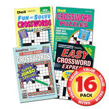 Daily crossword puzzles are a great way to unwind and stimulate your mind. Penny Dell Favorite Crossword 16 Pack Paperback Walmart Com Walmart Com