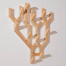 Patere Porte Manteau Arbre En Bois 56x69cm Essence Coming B Porte Manteau Arbre Porte Manteaux Patere Bois