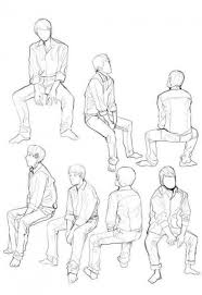 I realized while practicing gesture drawing that usually the model got stuck in my head. View 11 Sitting Male Drawing Reference Poses