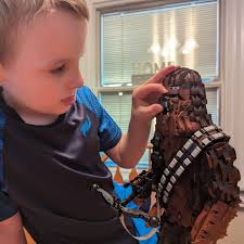 LEGO Chewbacca complete! How about that face??