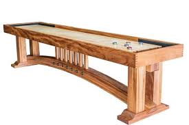 The Limbert Arts And Craft Style Shuffleboard Table By Mcclure Tables Handcrafted In Michiga Shuffleboard Table Shuffleboard Table For Sale Shuffleboard Tables